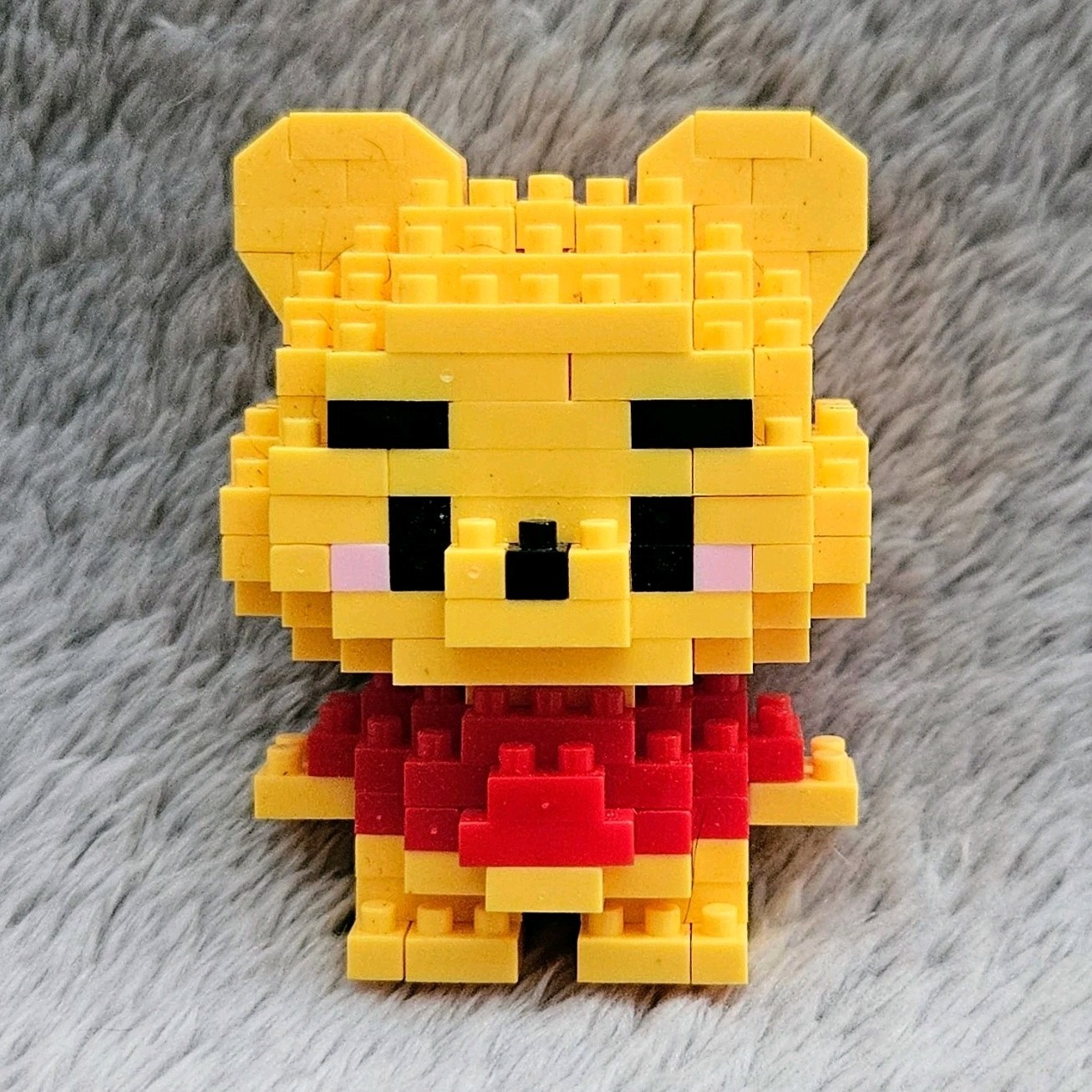 Winnie the Pooh 65Pcs Interlocking Micro Building Blocks Plastic Toy Animals