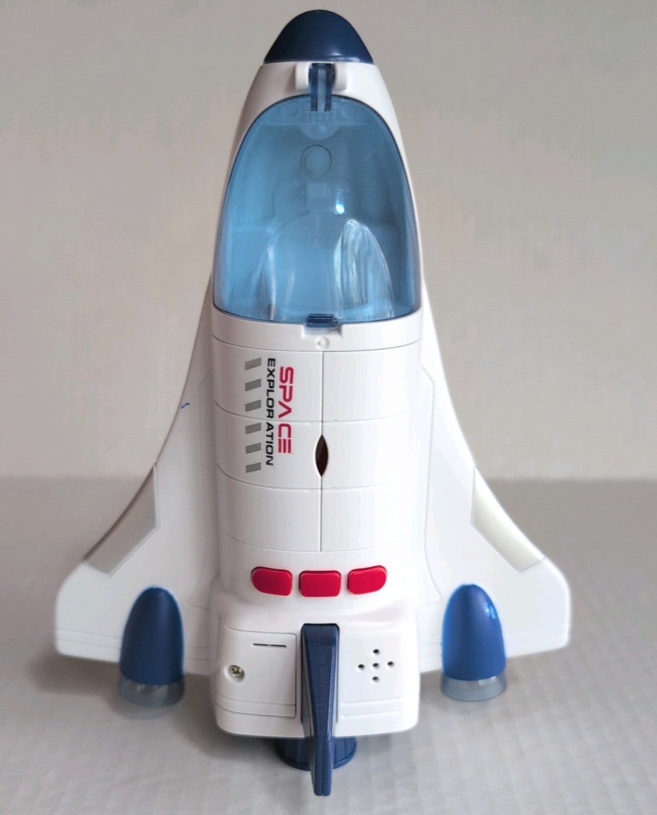 Astro Venture Space Shuttle Toy Plastic Spaceship for Kids with Lights & Sounds