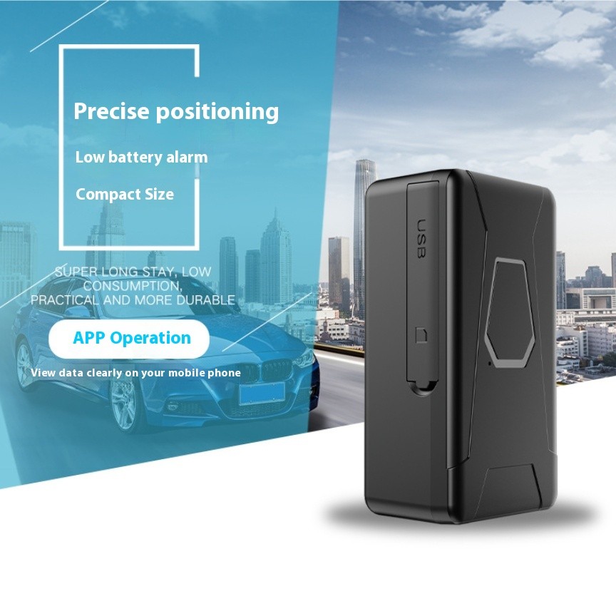 GPS Locator Beidou Satellite Vehicle-mounted Strong Magnetic Anti-theft Device