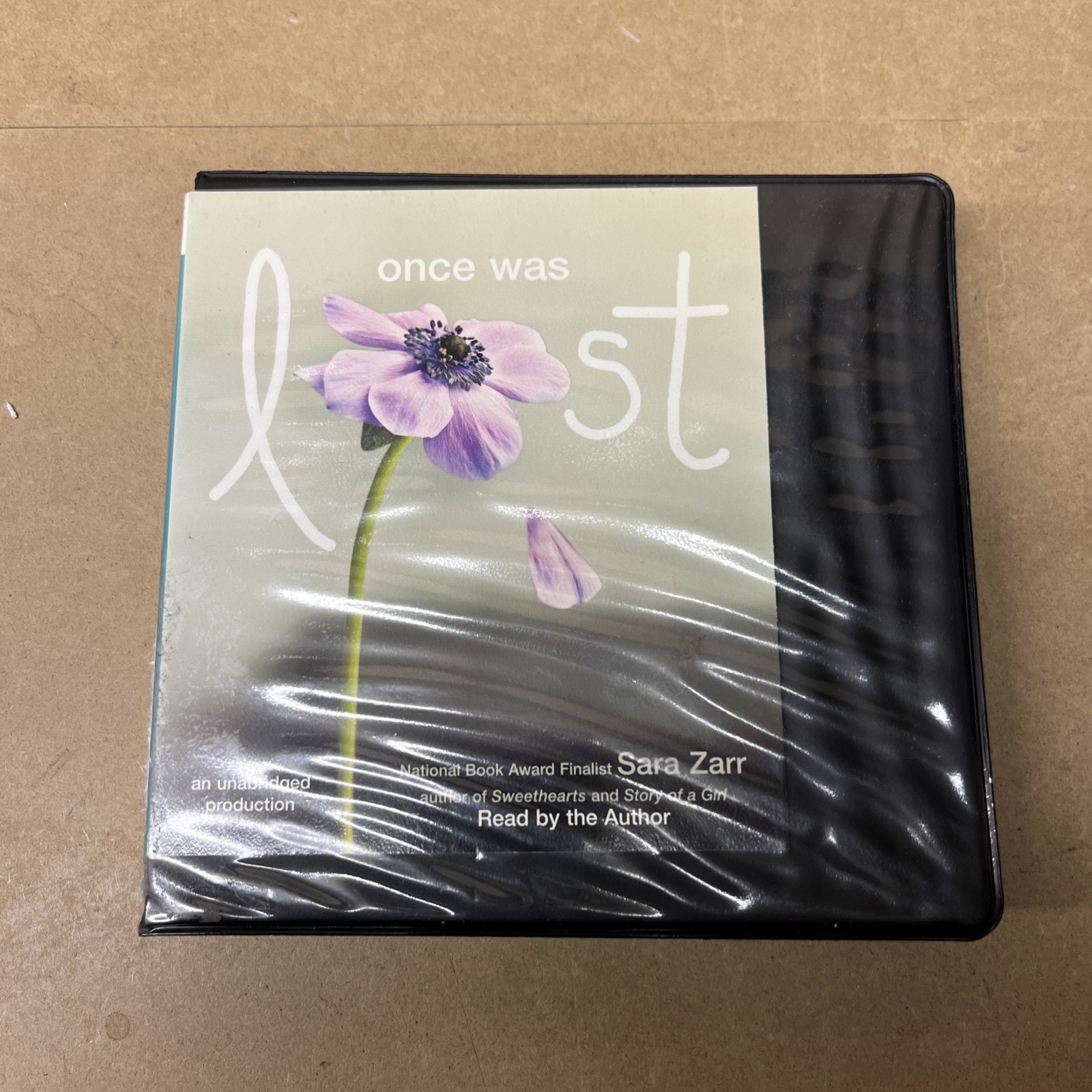 Once Was Lost by Sara Zarr (Unabridged Audiobook 6 CDs) Good Tested