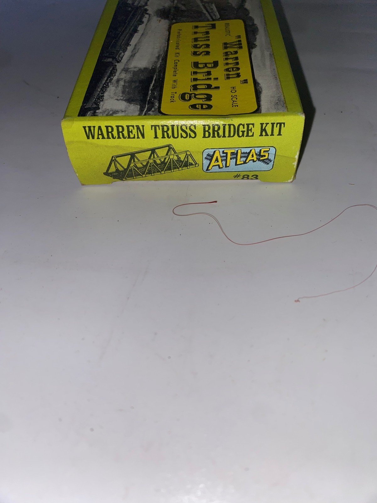 ATLAS HO Scale #83 Warren Truss Bridge Kit Model Railroad Building New