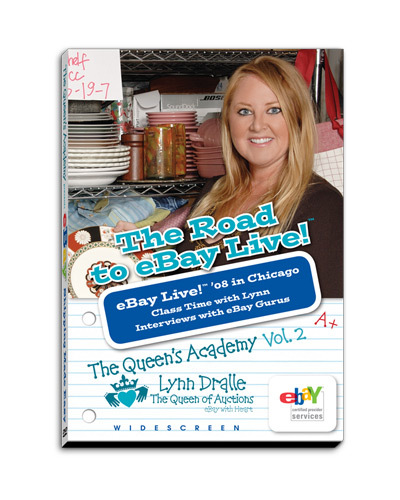 On the Road to eBay Live DVD Lynn Dralle Queen of Auctions Chicago 2008 3 Discs