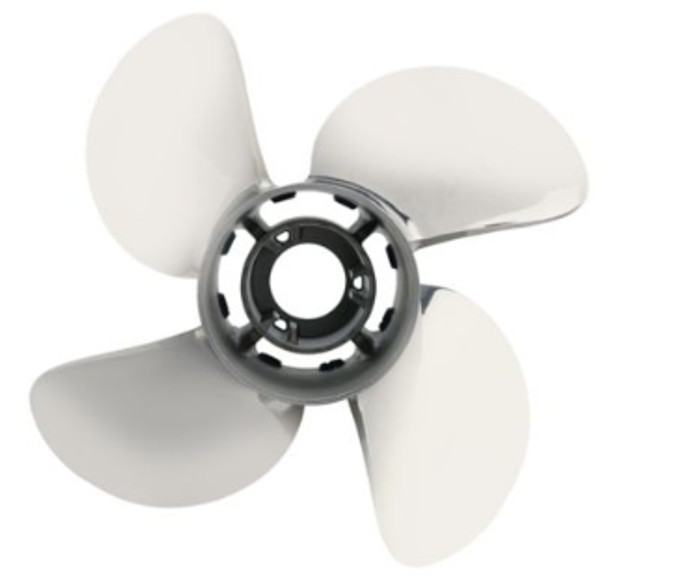 Mercury Revolution X 4-Blade Stainless Steel Propeller, 27" Pitch, Left-Hand Rot