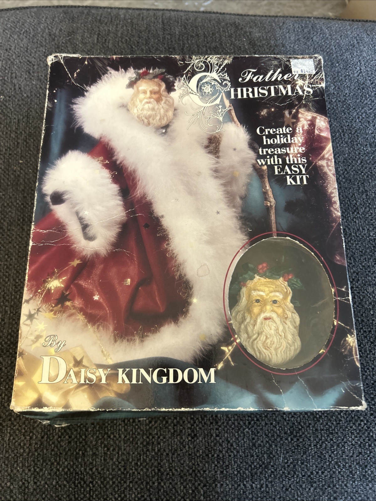 Daisy Kingdom Twilight Father Christmas Santa Figure Craft Kit Style #8910 (C1)