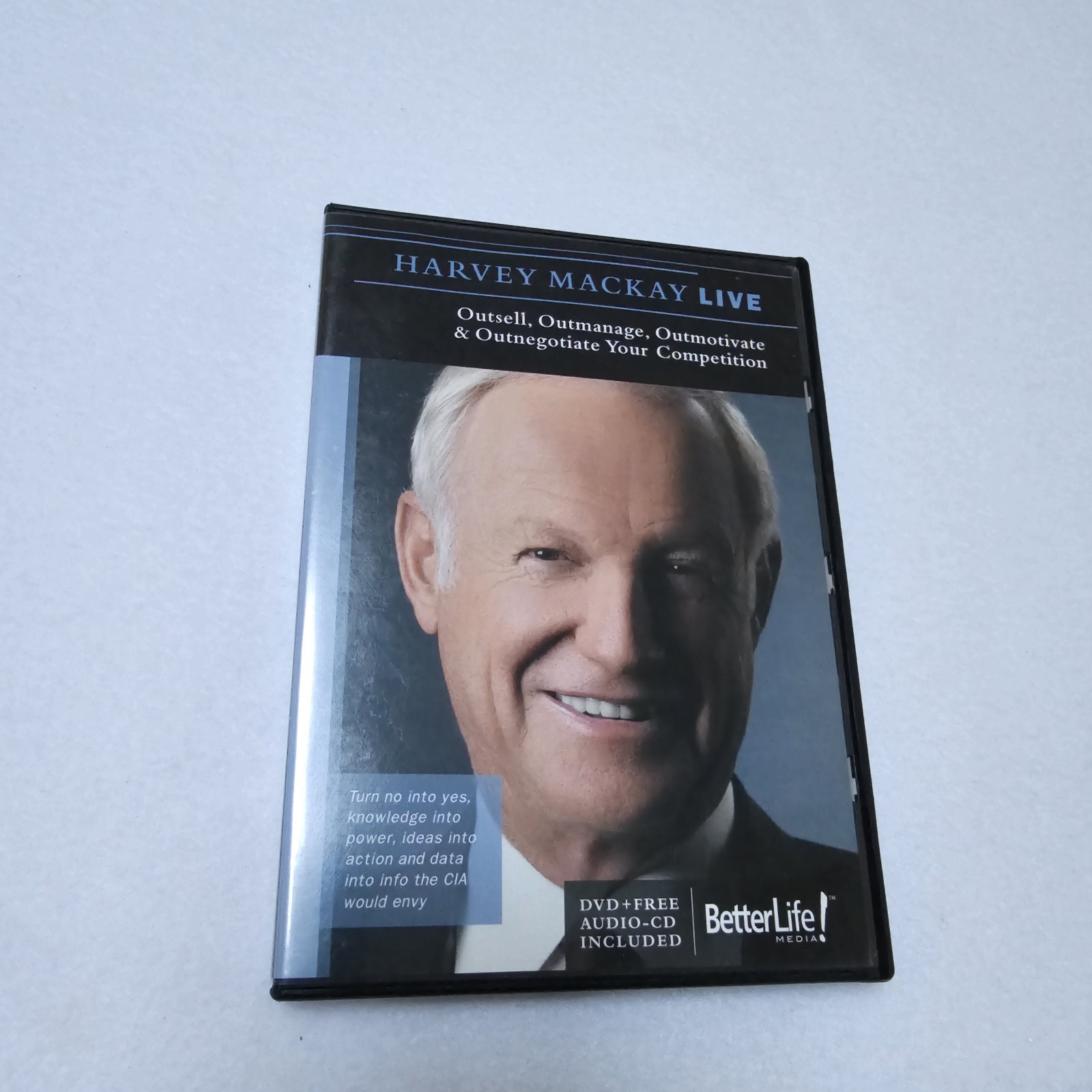 Harvey Mackay Live Outsell & Outmanage Your Competition! DVD & CD Package