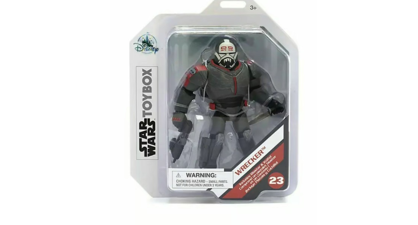Disney Star Wars Toybox: #23 WRECKER Bad Batch Figure - New. Sealed.