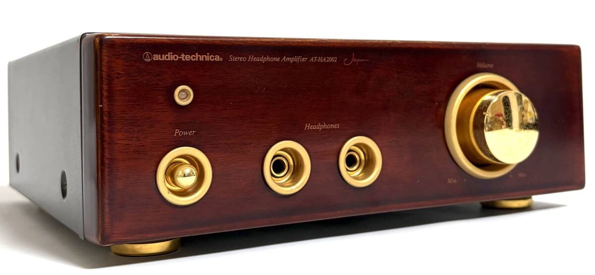 Audio-Technica AT-HA2002 Stereo Headphone Amplifier Tested Works Japan GS03 6.0