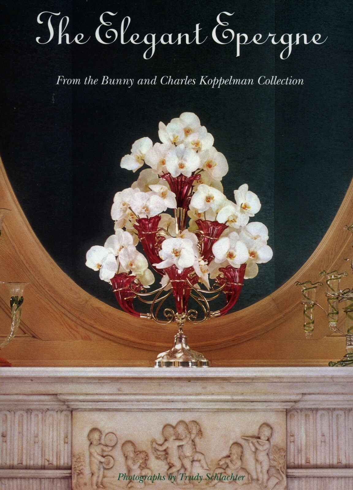 Art Glass Epergnes - Types Makers Dates / Most Beautiful Oversize Book