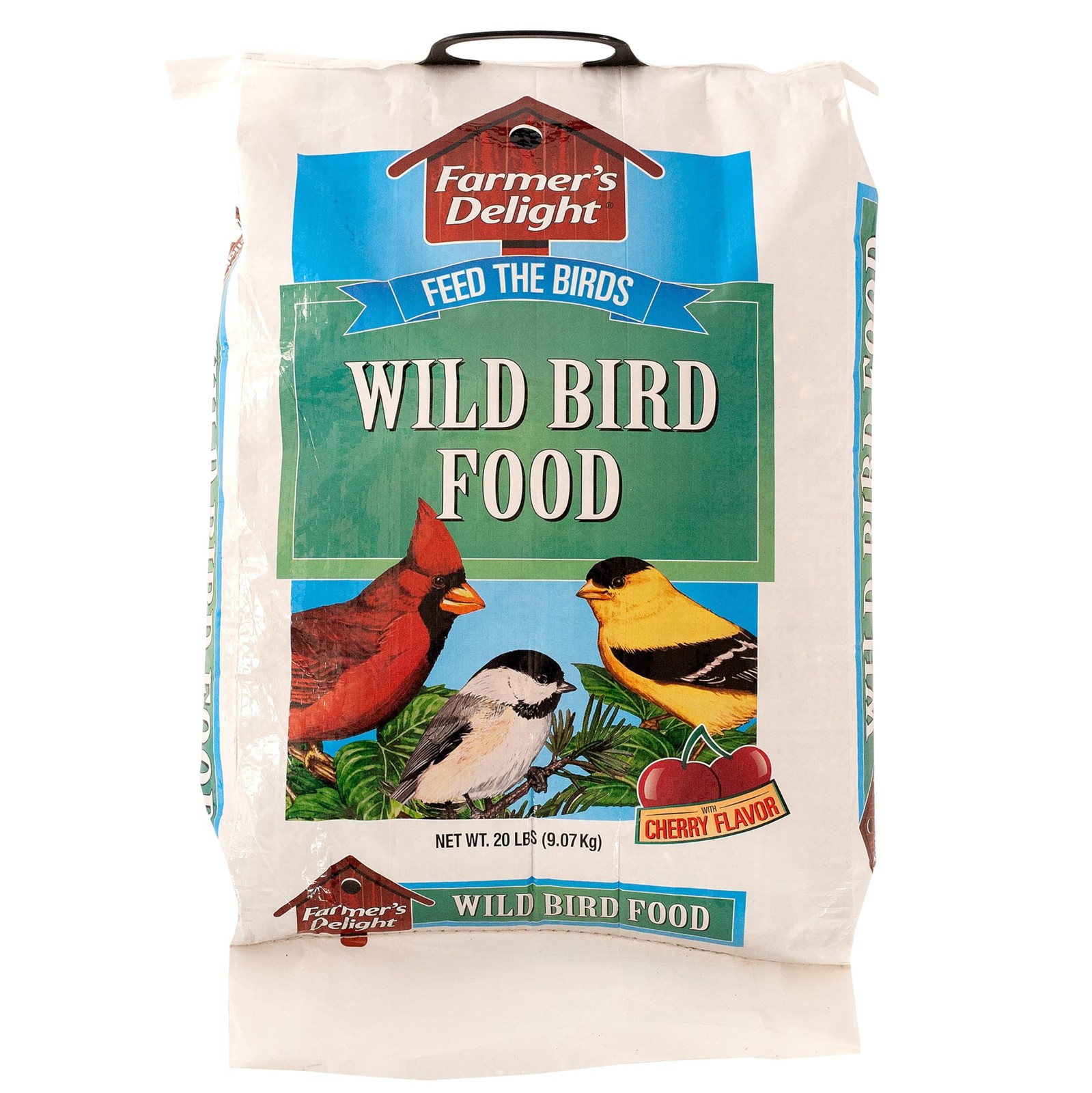 Wild Bird Food with Cherry Flavor - 20-Pound Bag for Backyard Birds