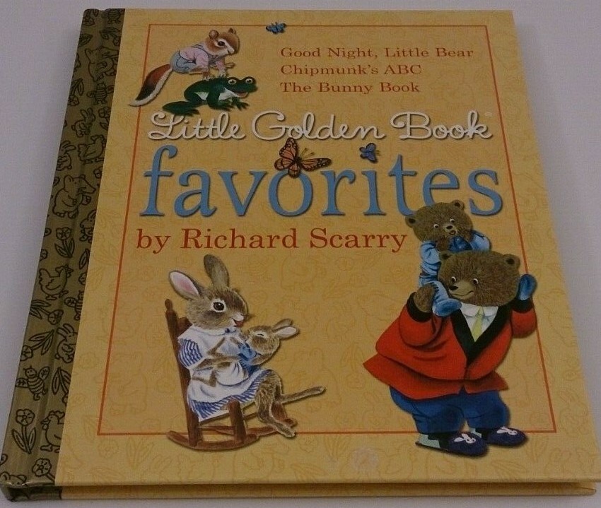 FIRST EDITION Little Golden Book Favorites by Scarry, Richard Hardback  