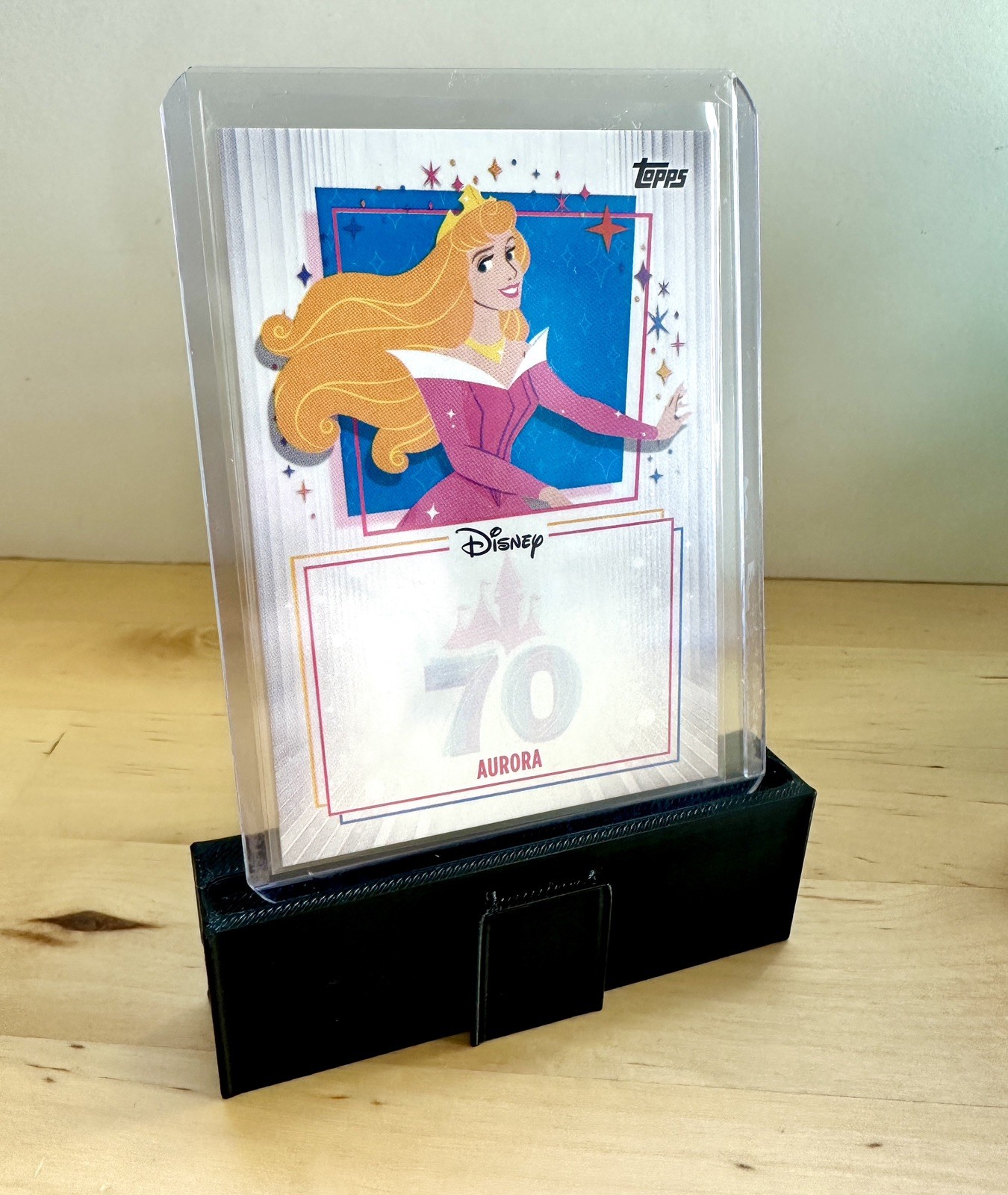 Topps Disneyland 70th Anniversary AURORA Autograph Opportunity Trading Card 💗🏰