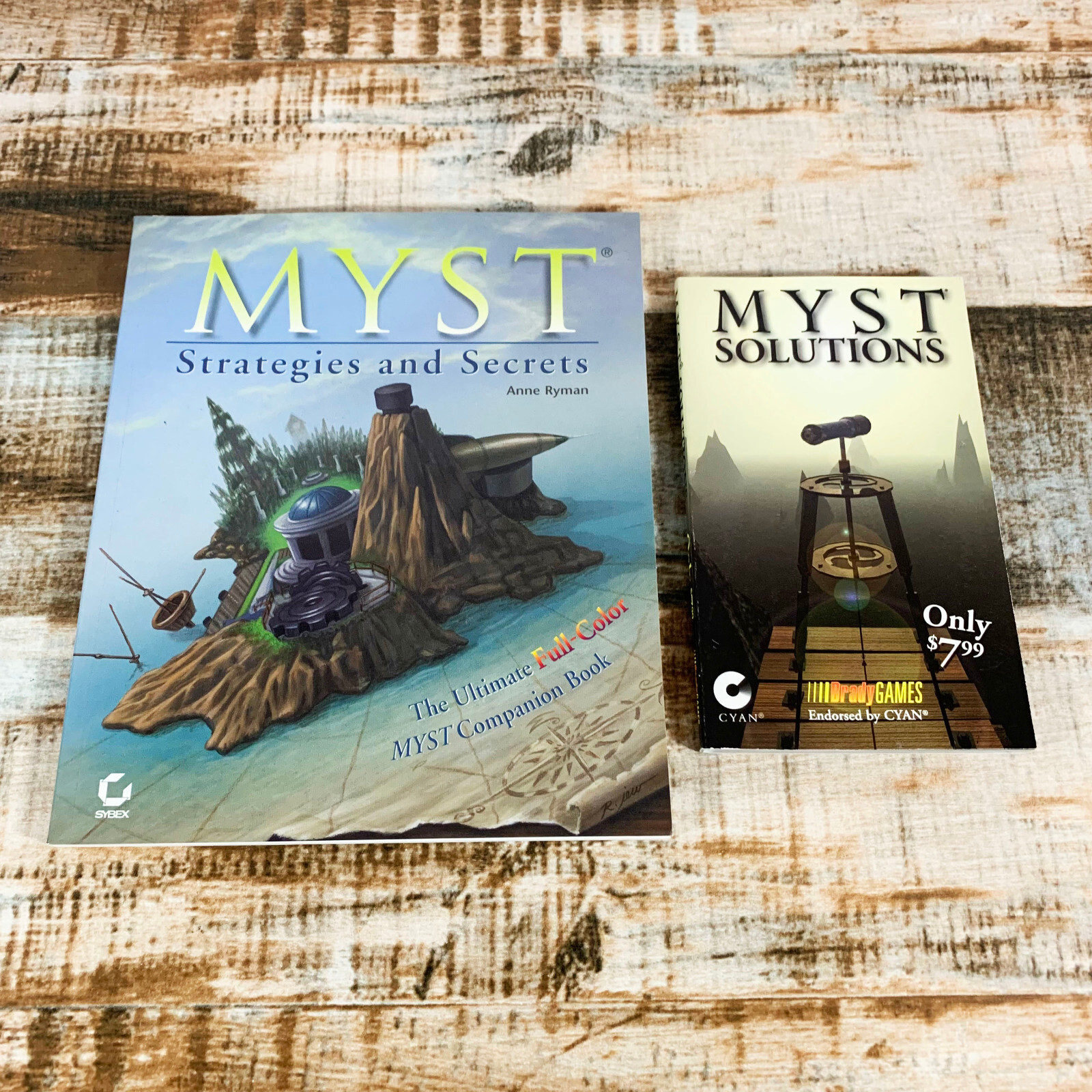 Myst: Strategies and Secrets & Brady Games Myst Solutions Strategy Guides