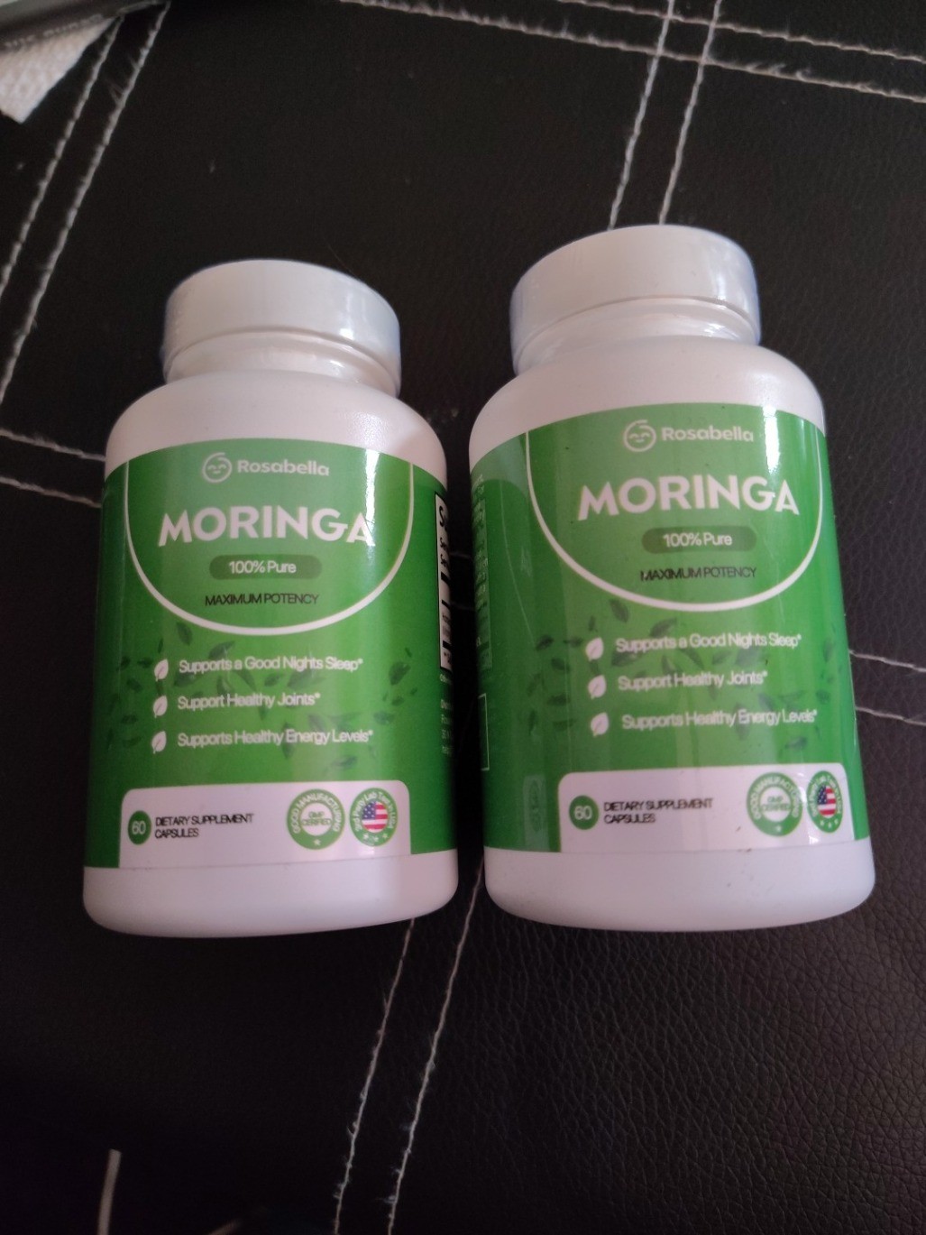 Rosabell Moringa Capsules 60 cap for Immune Support and Gut Health hot sale
