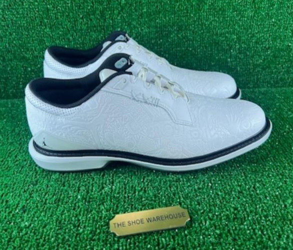 Men's Nike Jordan ADG 5 Golf Shoes Pure Platinum FQ6642-102 Size 8