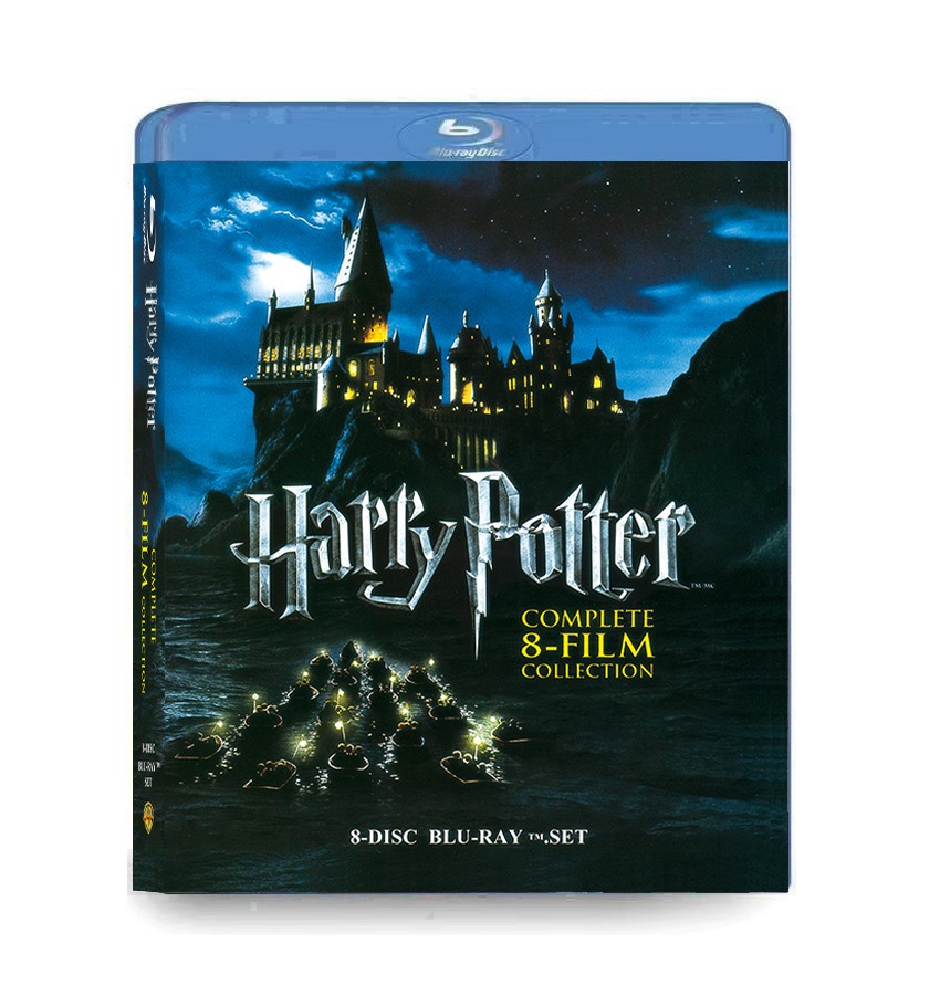 Harry Potter Complete 8-Film Collection：BD 8-Disc All Region New Box Set English
