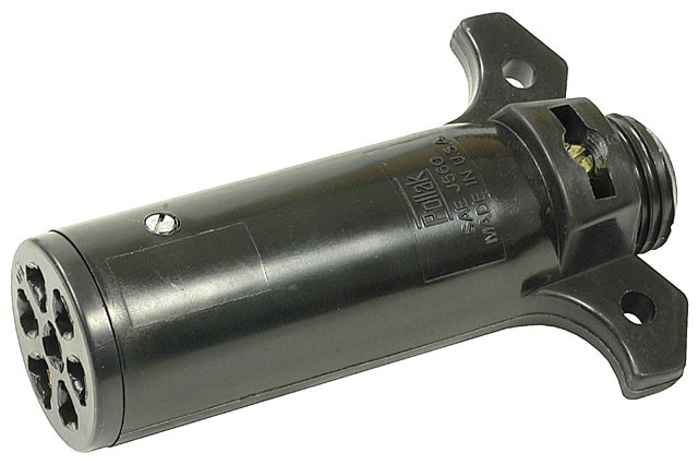 7-Way Connector Plug- Glass-Filled Nylon( Pack of 1)