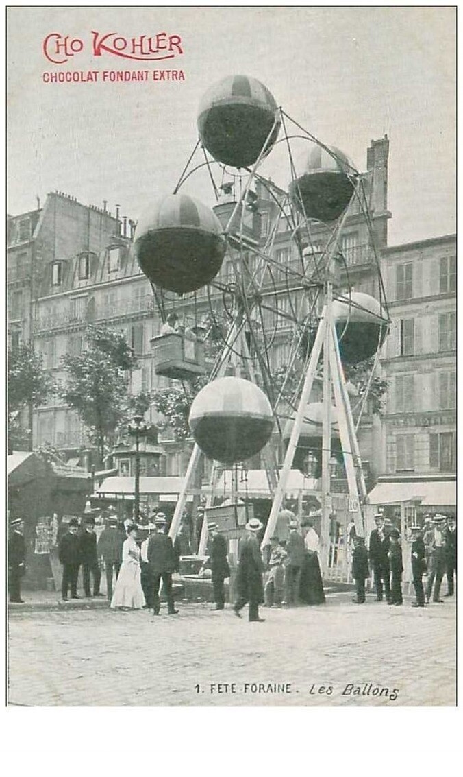 Circus No. 22186 Fair. The Balloons. Ride And Pub. Cho Kohler Chocolate Melt