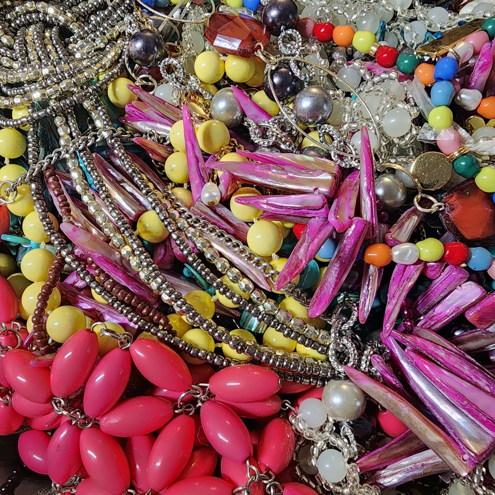 Medium Flat Rate Jewelry Lot Craft Junk Harvest FULL