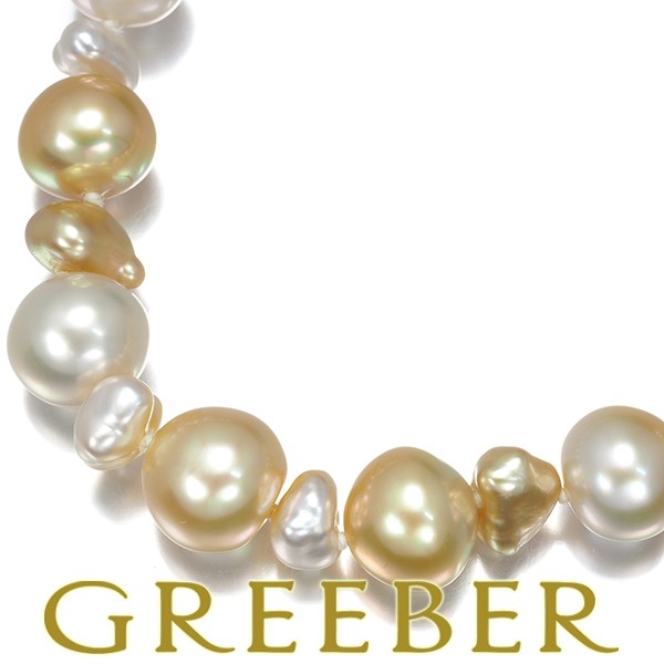 TASAKI Golden Pearl Necklace 5.0 10.9mm K18YG Sorting BLJ Major