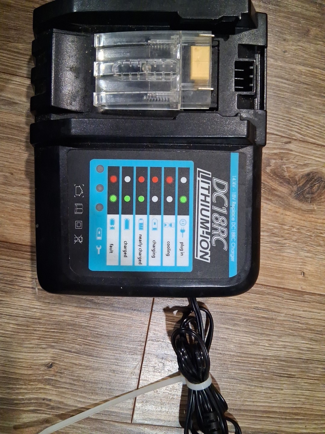 14.4v-18v Replace DC18RC Charger DC Lithium-Ion