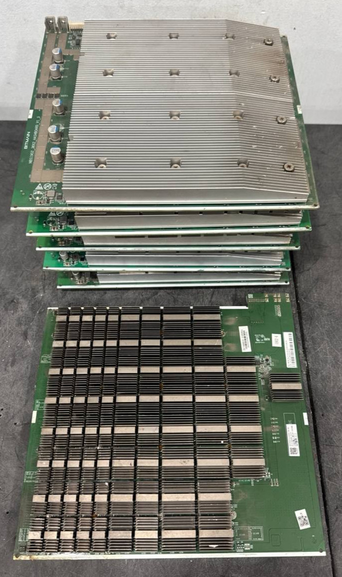 Bitmain Antminer S19 95T Hashboard Lot (6 Boards) – AS-IS / For Parts Only