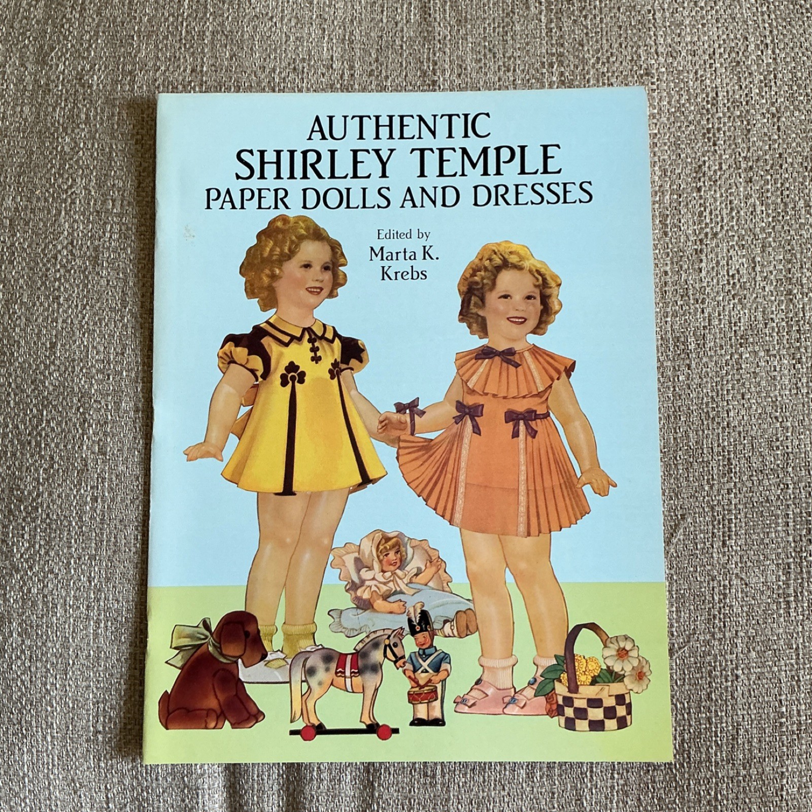 Dover Publications Shirley Temple Paper Dolls & Dresses Book Uncut 1991