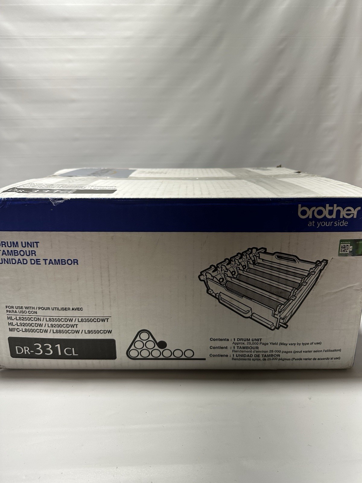 Brother DR331CL Drum Unit Set HL-L8250 HL-L8350 MFC-L8600 MFC-L8850