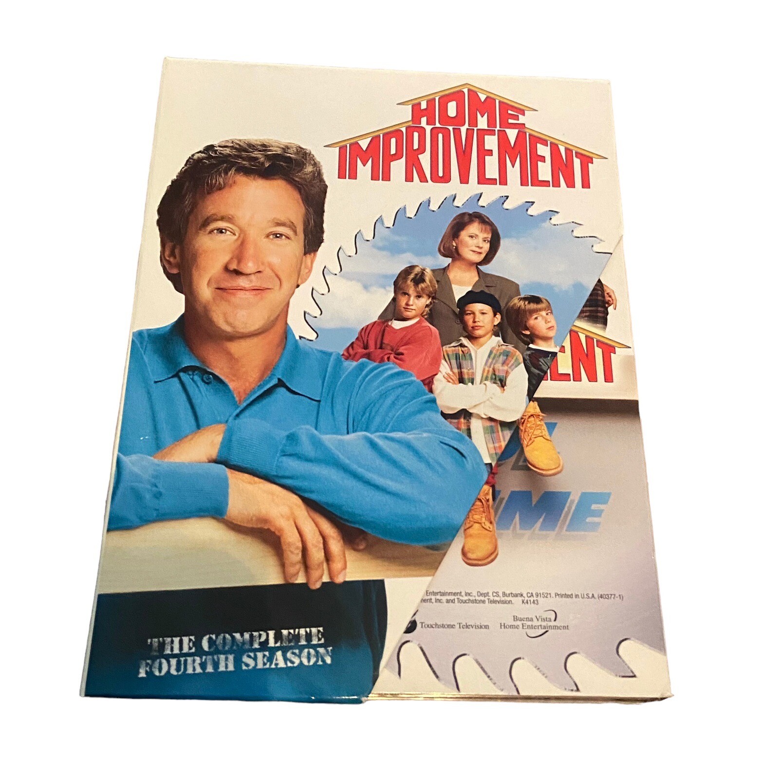 Home Improvement: The Complete Fourth Season 4 3 Disc Set DVD Comedy TV Series