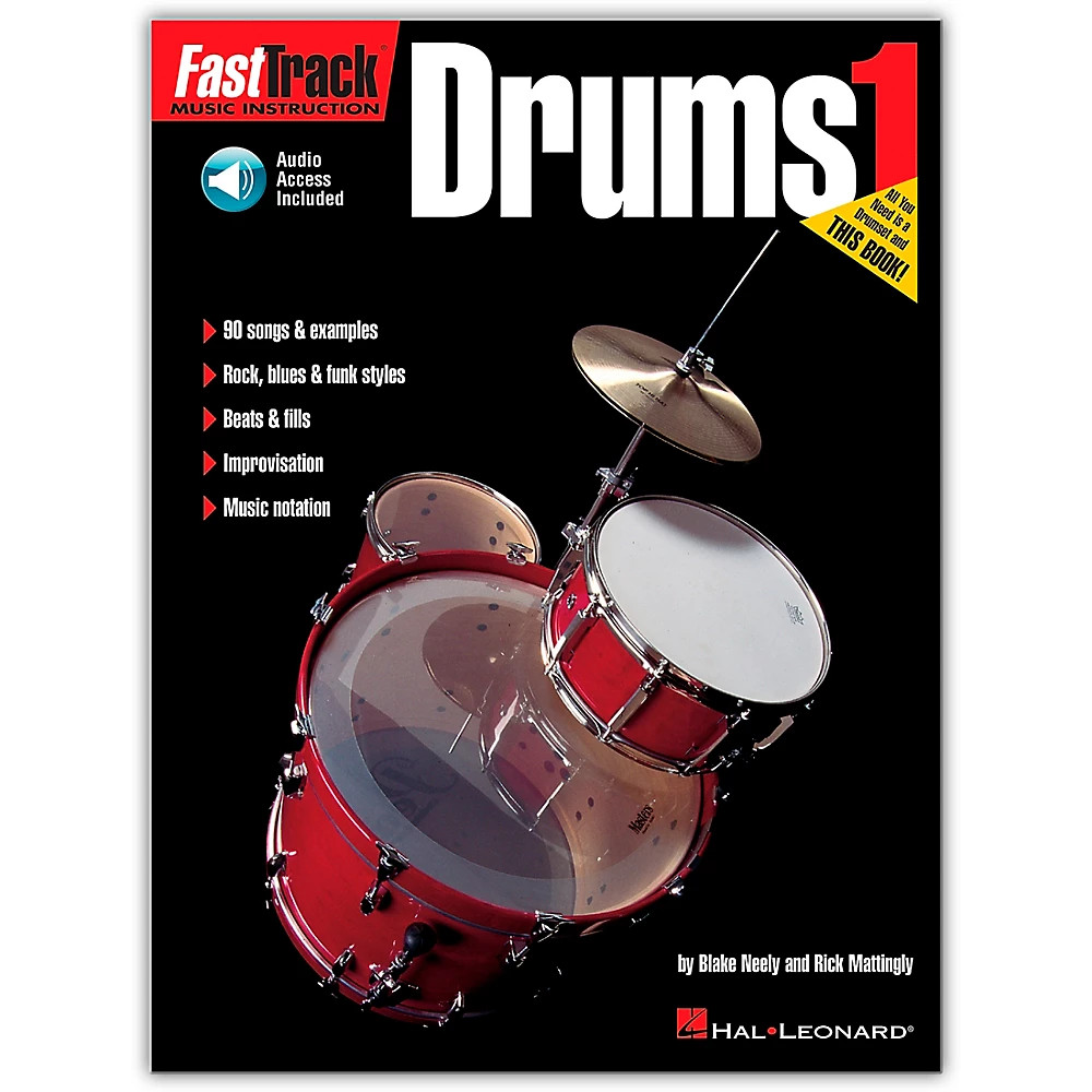 Hal Leonard FastTrack Drum Method 1 (Book/CD)