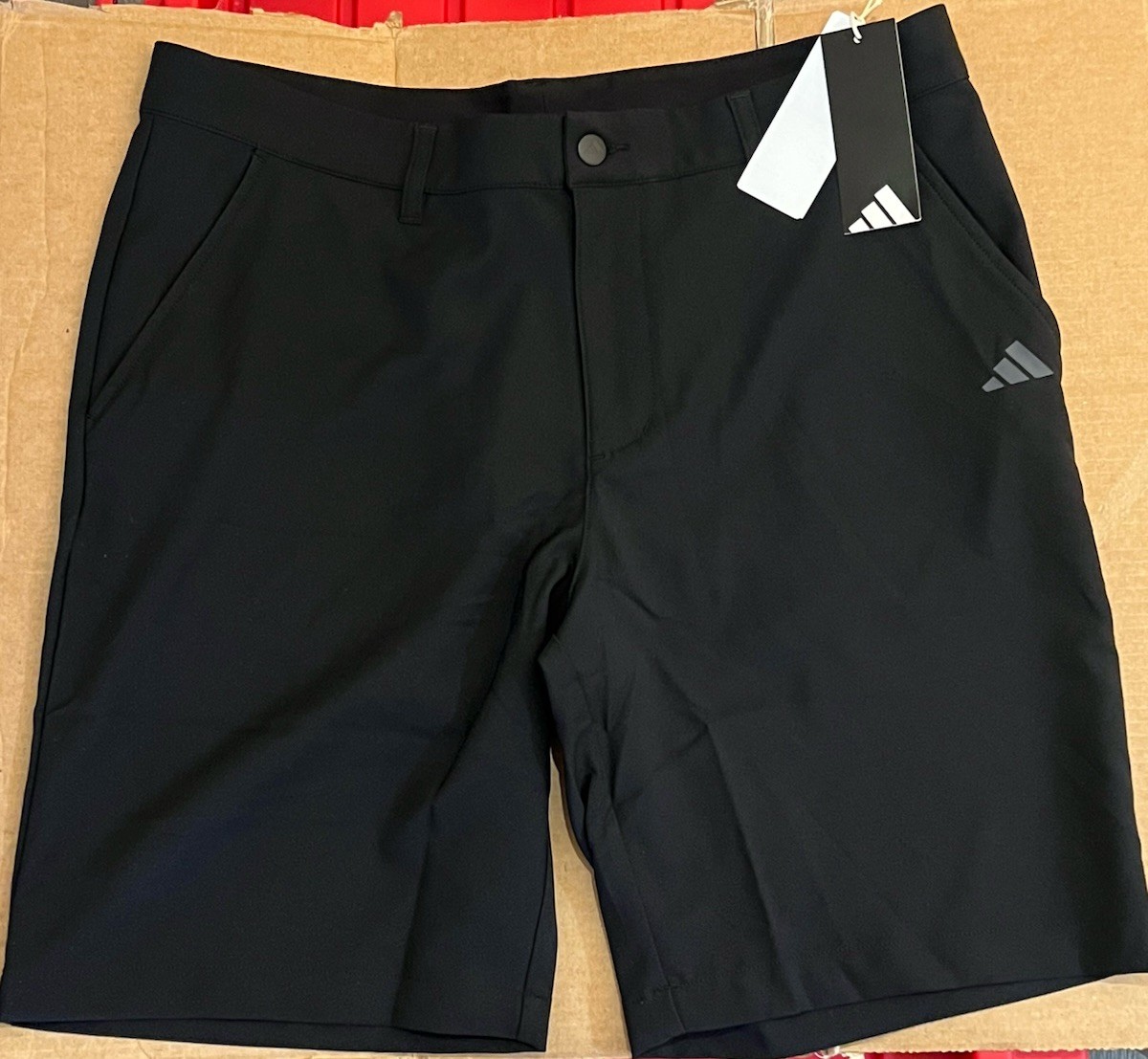 New Adidas Men’s Adi Golf Short Size 34 Black