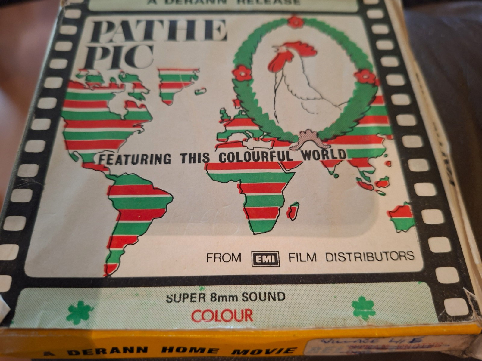 PATHE PICTORIAL 1963 SUPER 8 COLOUR SOUND 200FT 8MM CINE FILM PUCKERIDGE DISS