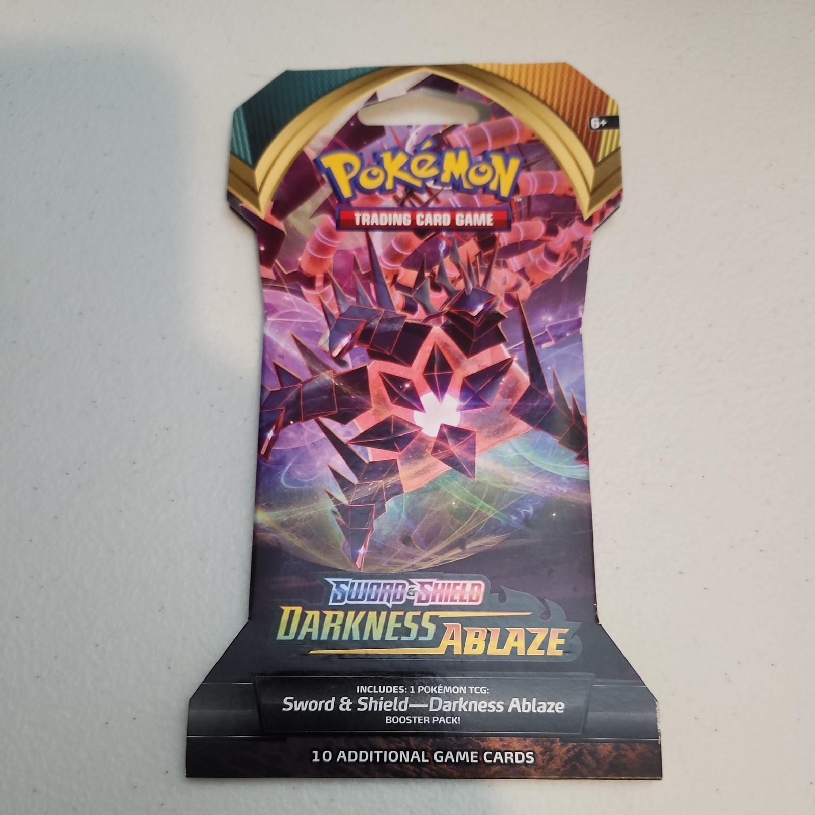 Pokemon Darkness Ablaze Sleeved Booster Pack Factory Sealed Sword Shield