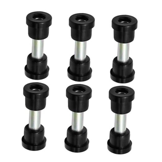 Rear Leaf Spring Bushing & Sleeves Kits 6 pack Replacement for Club Car DS 