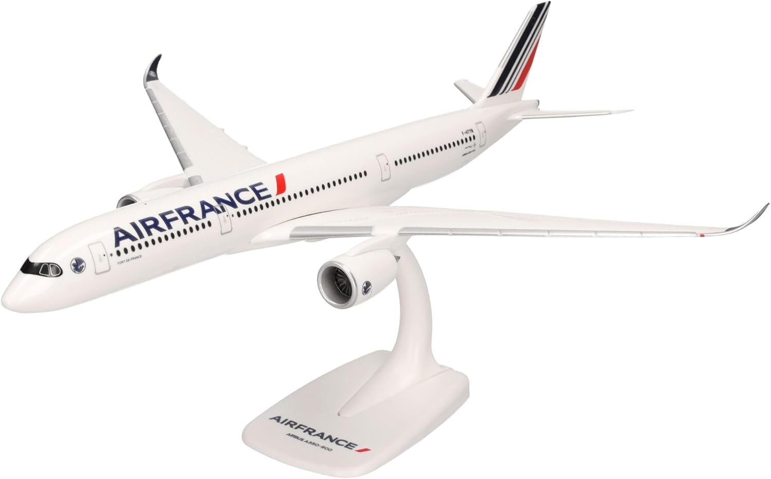 Herpa 612470-001 Air France Airbus A350-900 F-HTYM Desk Model 1/200 AV Airplane