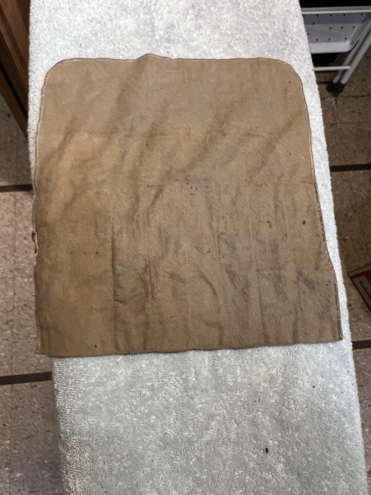 Vtg CARTIER Anti Tarnish Bag Holder Pouch Sterling Silver Jewelry Silverware