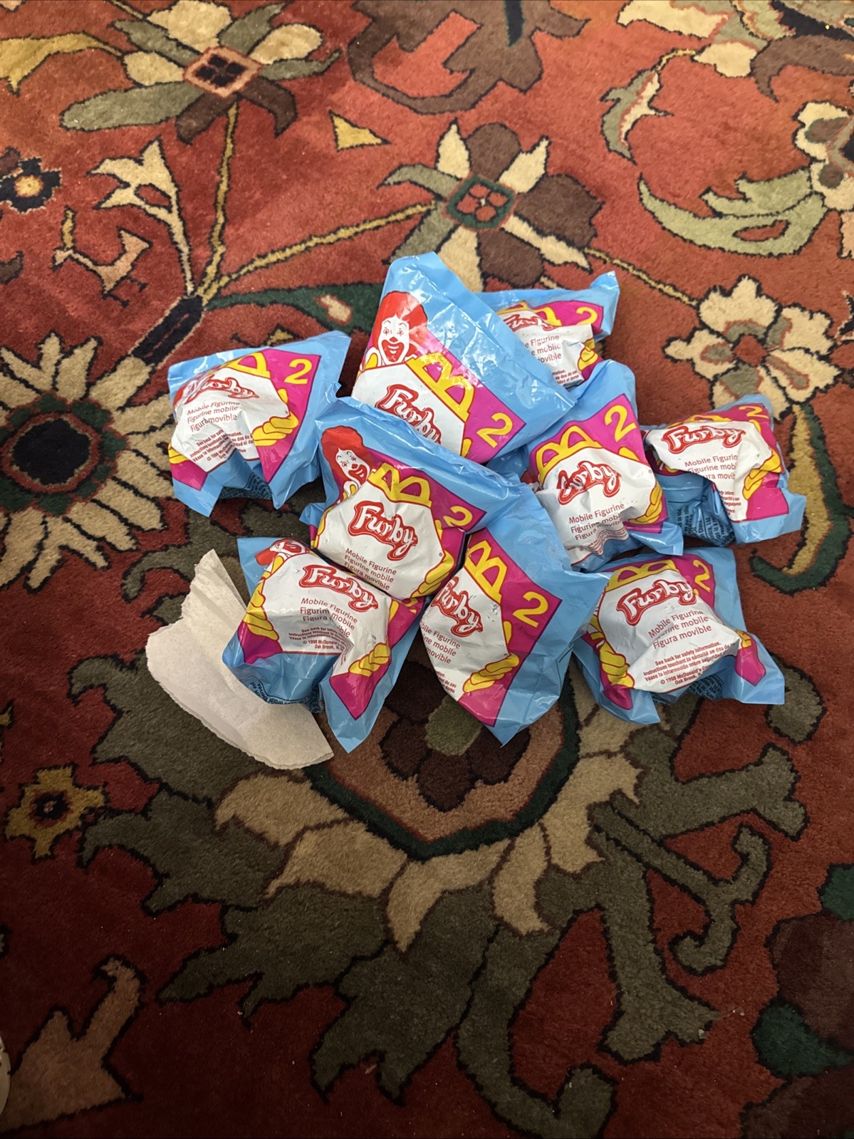 McDonalds Happy Meal Furby Toys # 2,  Nine In All ,Sealed