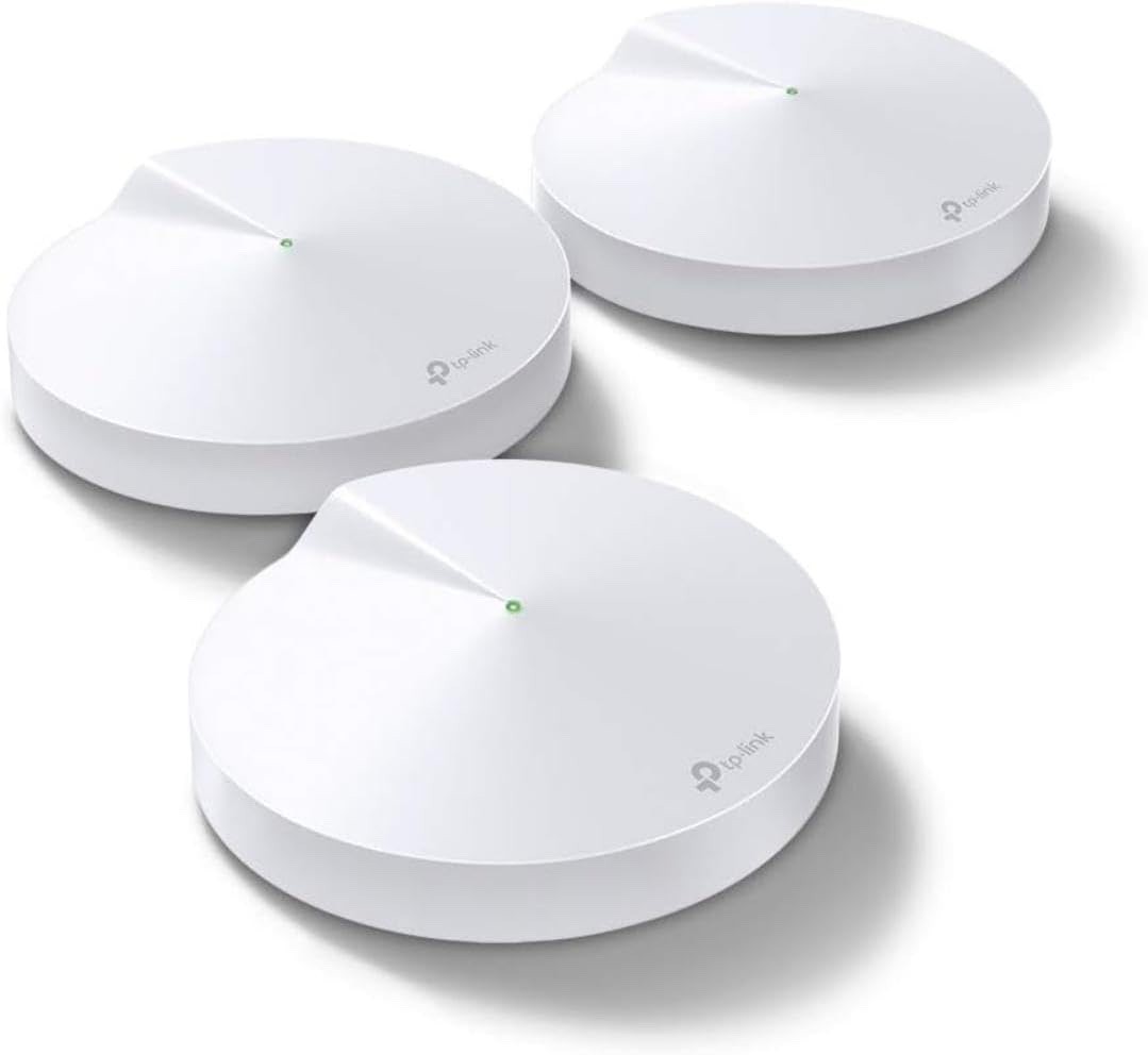 TP-LINK Deco M5 Mesh WiFi System (3 Pack) - Dual Band Whole Home Coverage