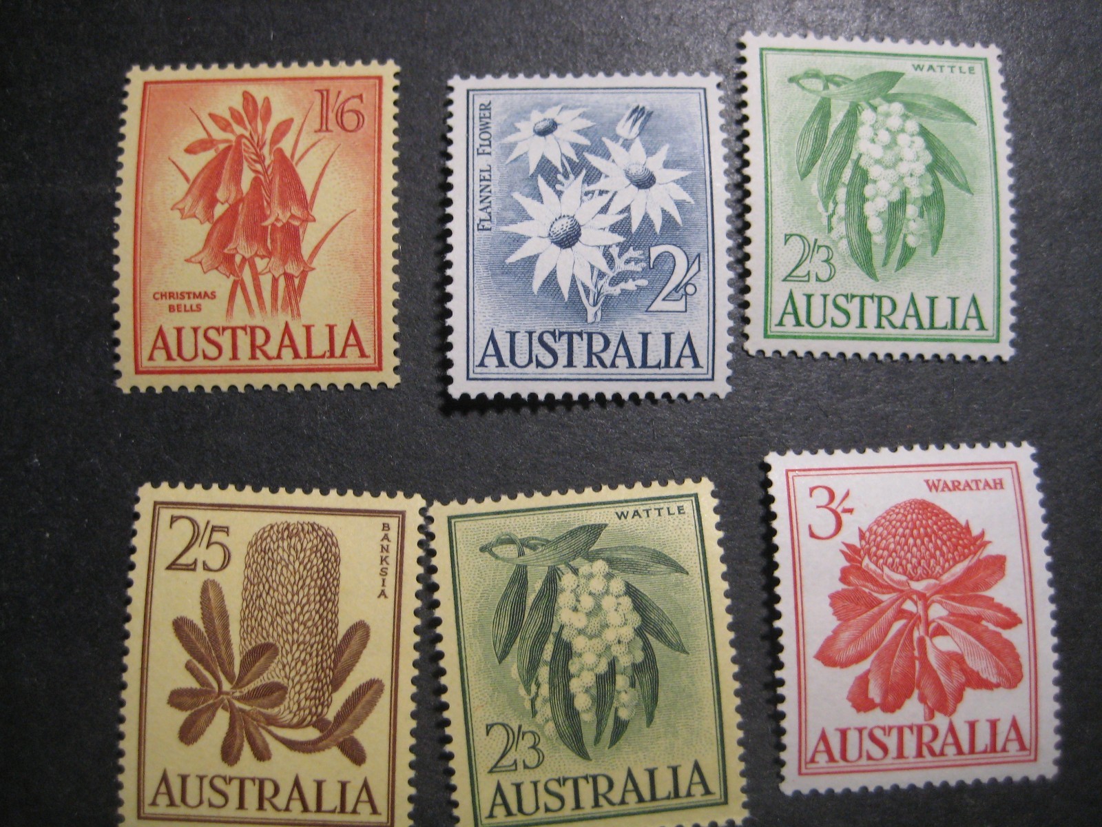 Australia #326-30 Mint Hinged- WDWPhilatelic (N9X)  (3/26)