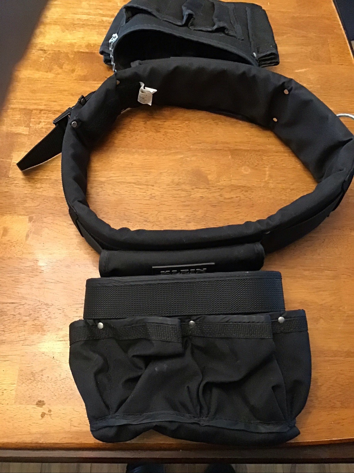 Klein Tools 5704M Medium Padded Tool Belt W/ 5718 & 5719 Pouches