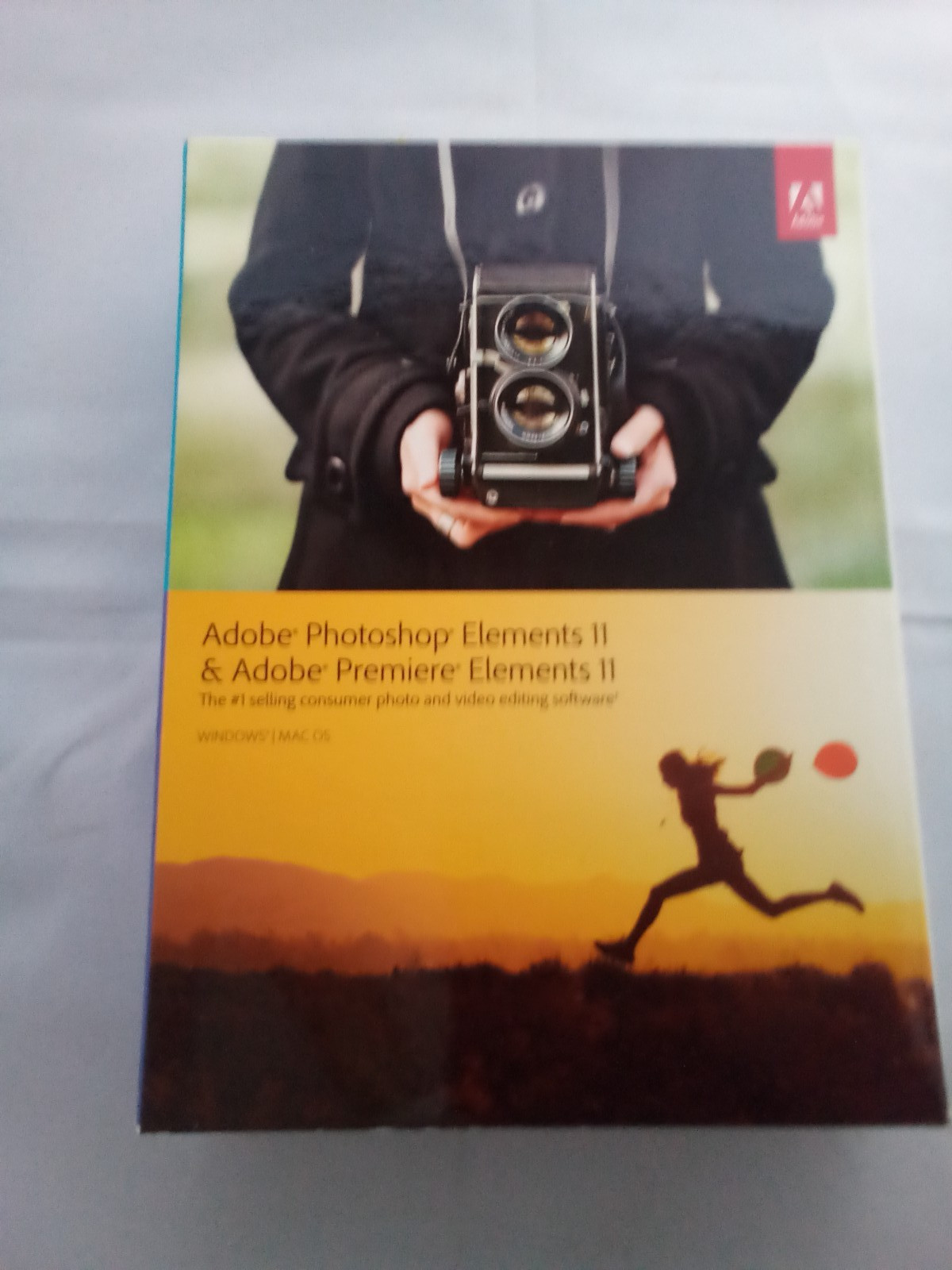 Adobe Photoshop Elements 11 & Premiere Elements 11 Complete CD Software 2 Discs 