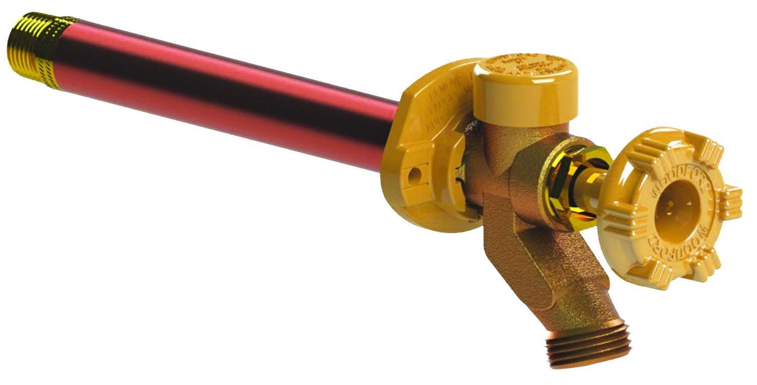 Woodford 17C-8-MH 17-Wall Metal Handle Faucet C Inlet, 8-Inch