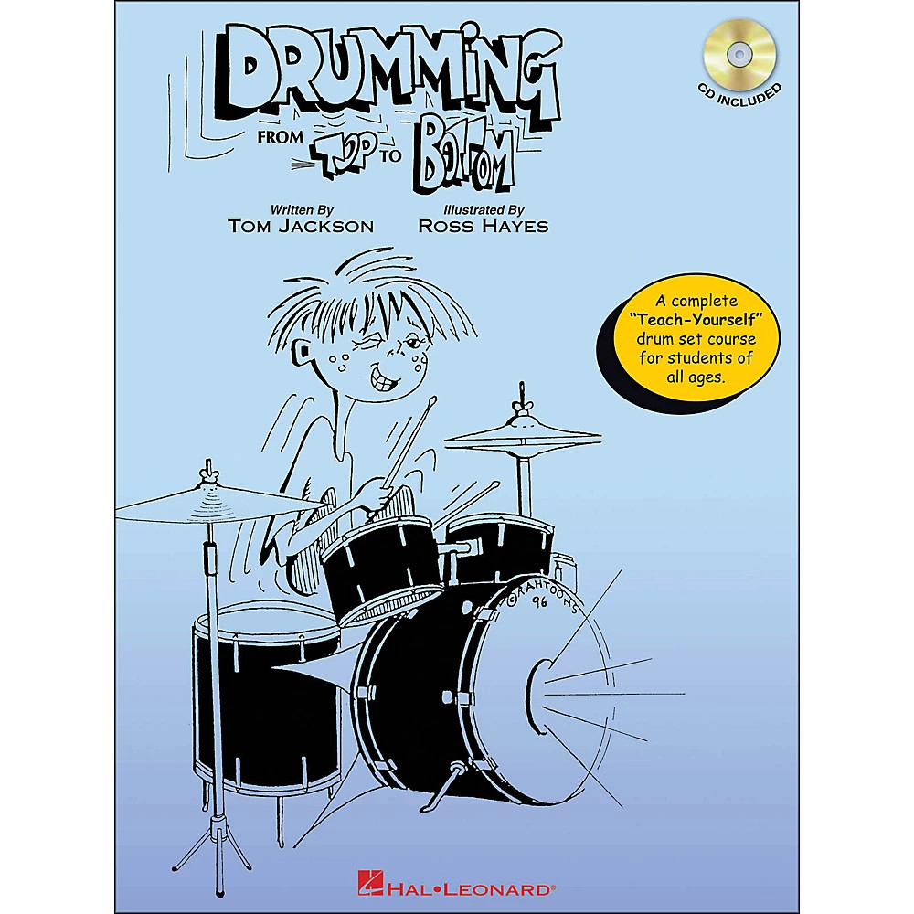 Hal Leonard Drumming From Top To Bottom Book/CD