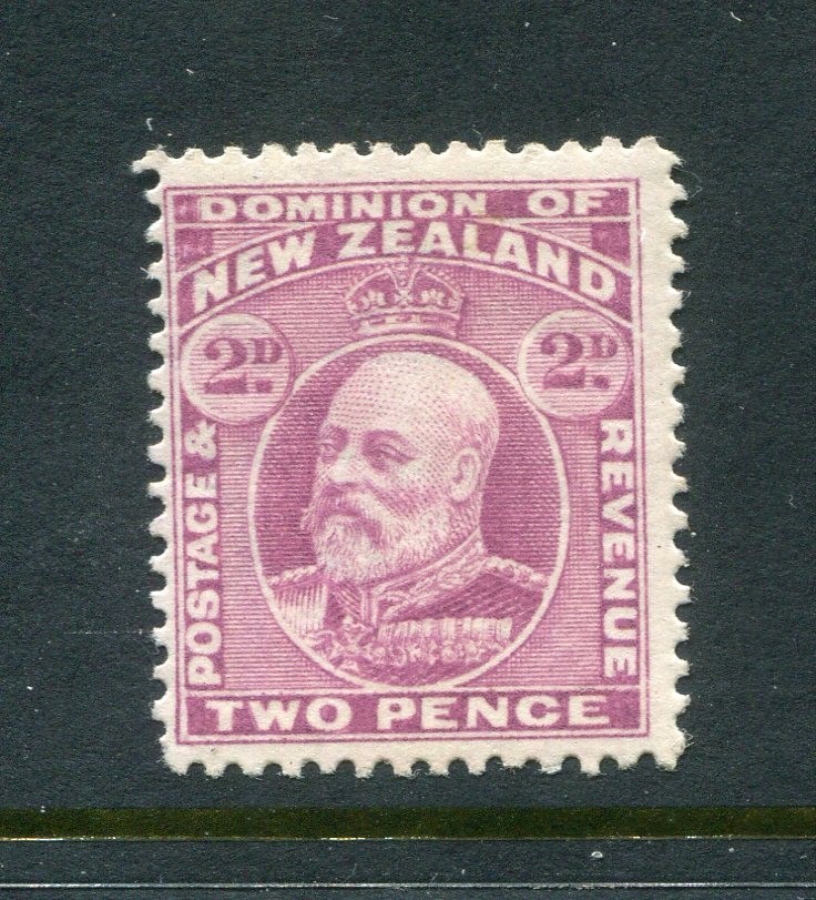 New Zealand #132 Edward VII 2 P. [Mint Hinged]