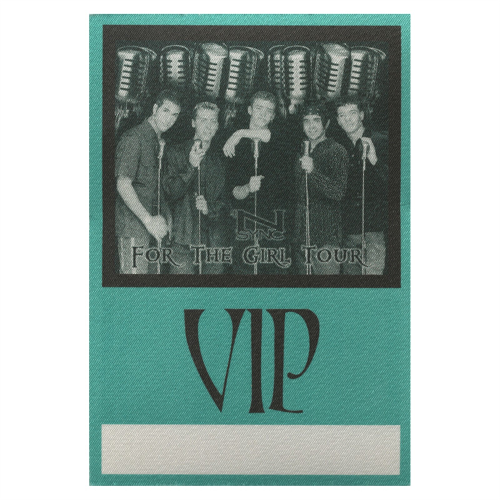 NSYNC 1997 For the Girl Concert Tour VIP Backstage Pass