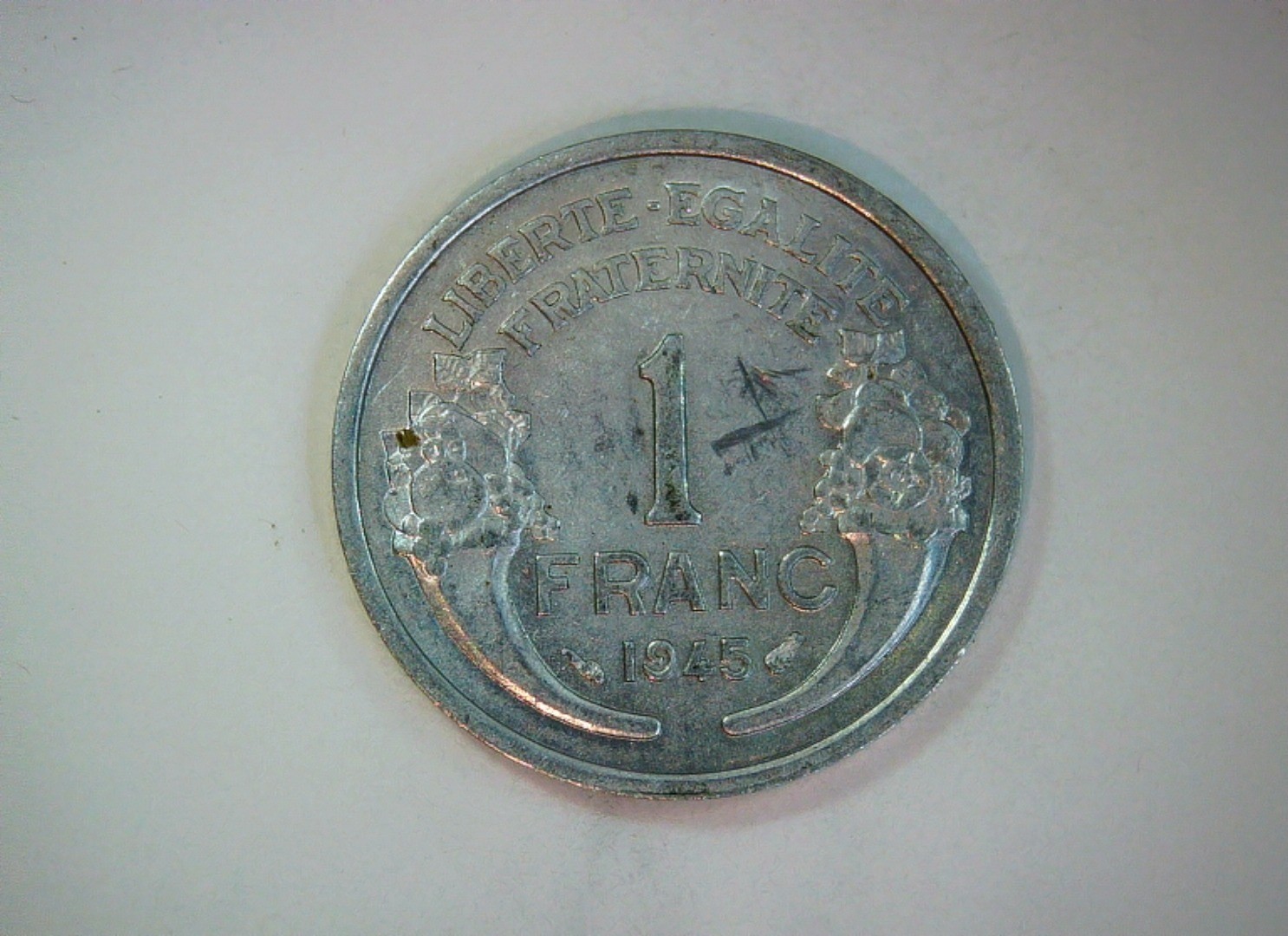 France 1945 1 Franc French 1 Franc (Marianne, aluminum series) Coin