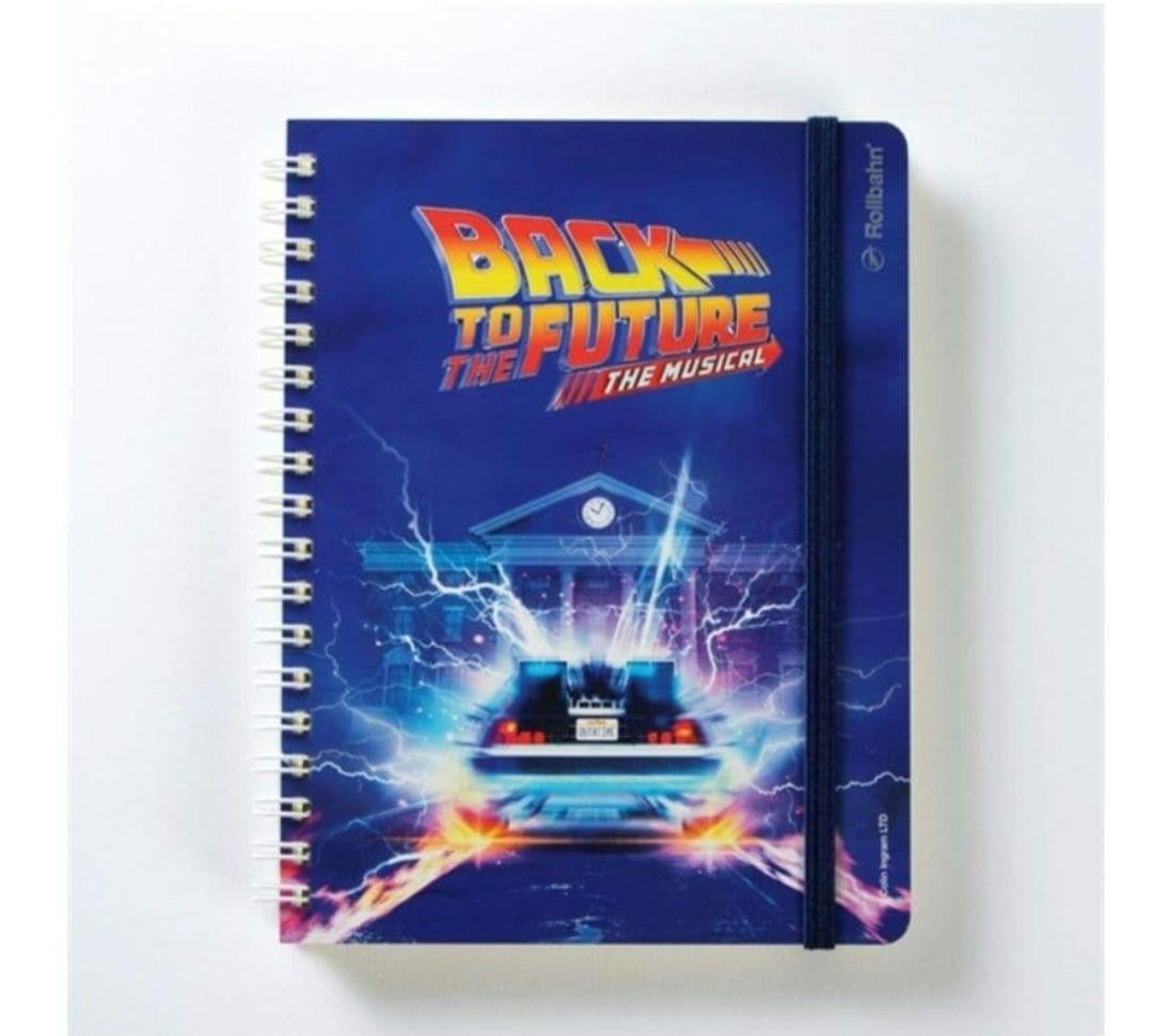 Shiki Theatre BTTF Collab Rolled Mount Pocket Notebook B6 Used