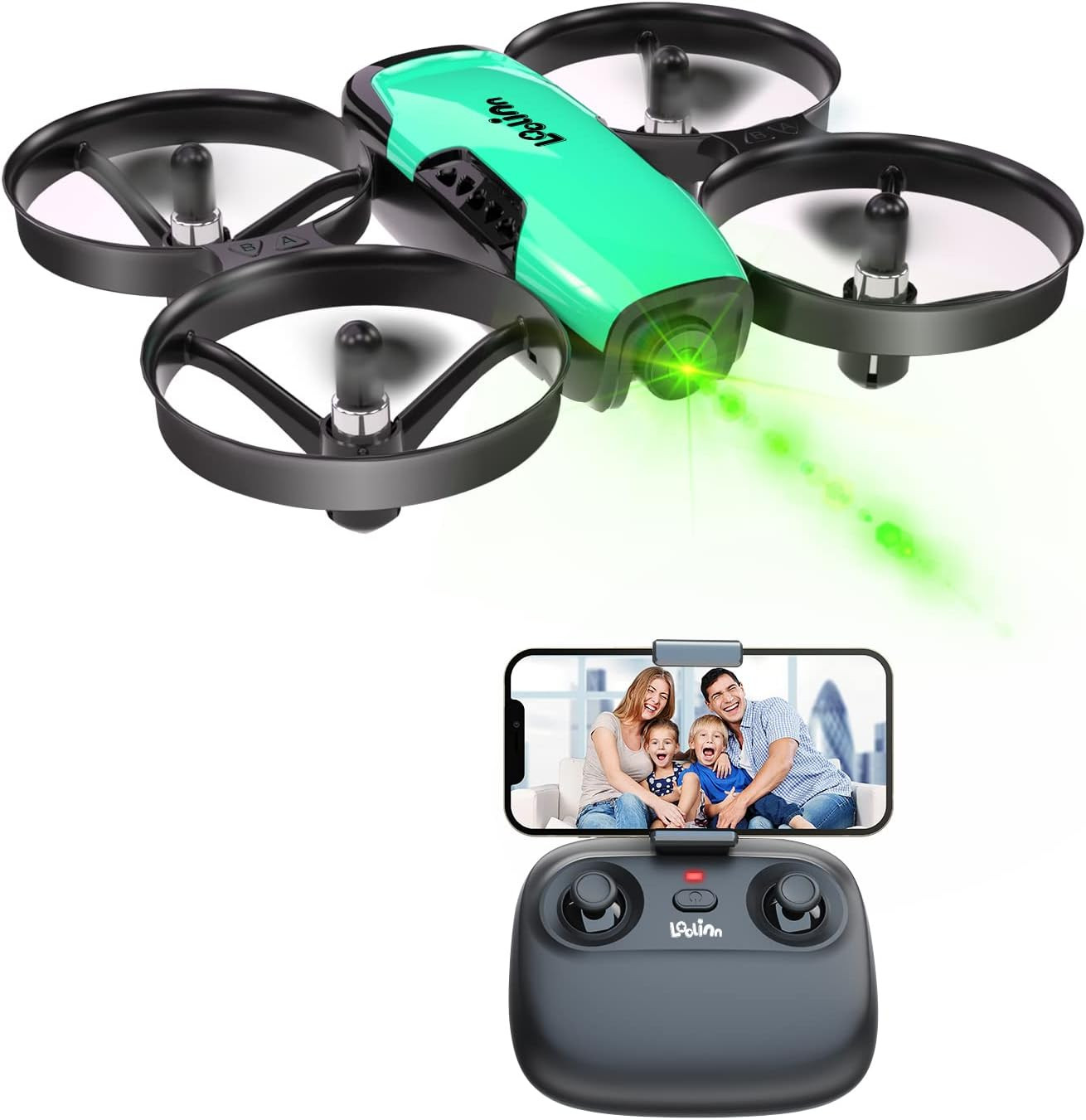 | Drone for Kids Gift with Camera - Mini Drone, Remote Control Quadcopter Drone 