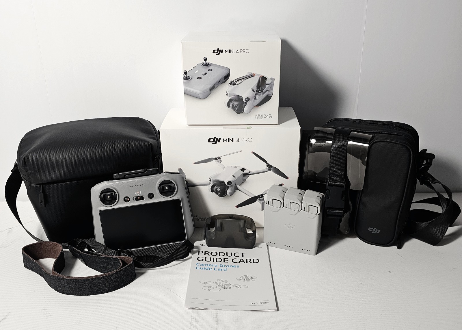 DJI Mini 4 Pro Fly More Combo Plus RC 2 Controller 3 Batteries NEW Sealed  