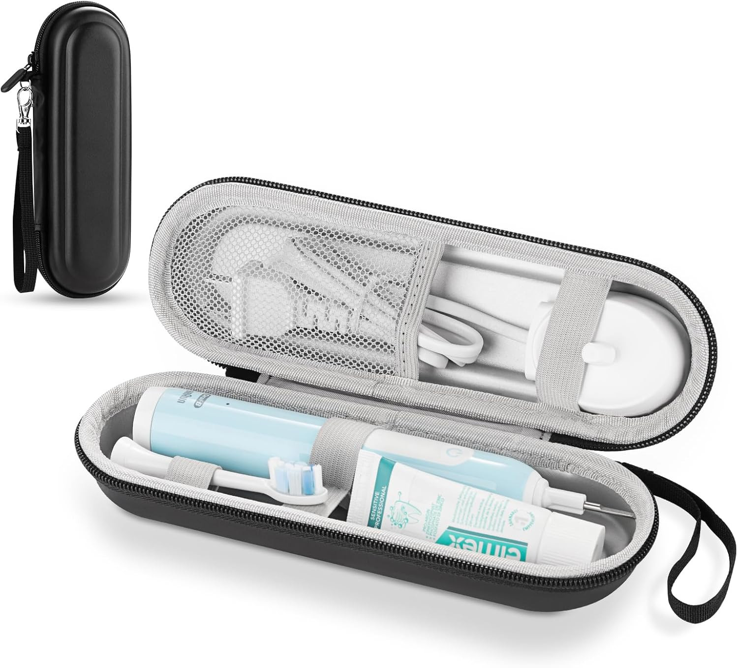 Toothbrush Travel Case for Oral B/Oral-B Pro 1000 1500 5000 7000 & Philips Sonic