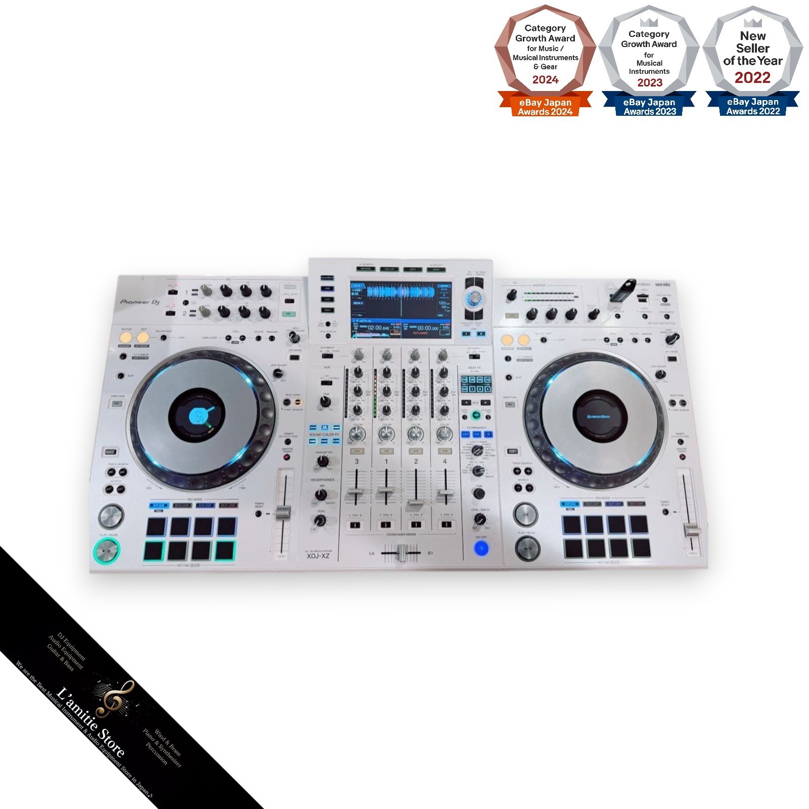 Pioneer XDJ-XZ-W All-in-One DJ System Standalone Controller XDJXZ White JP Rare